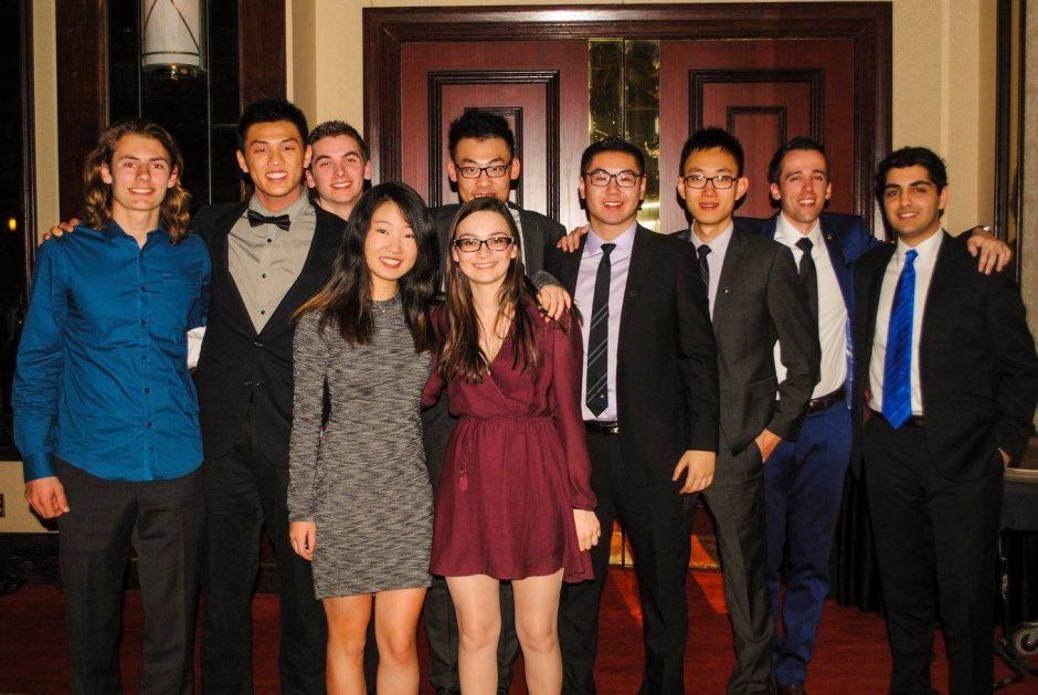 UBC team at the Canadian Engineering Competition in Montreal, March 2016